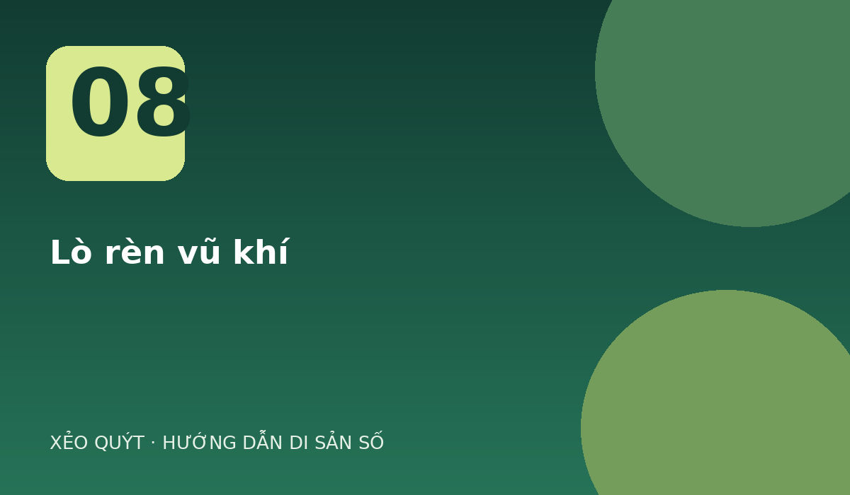 Lò rèn vũ khí