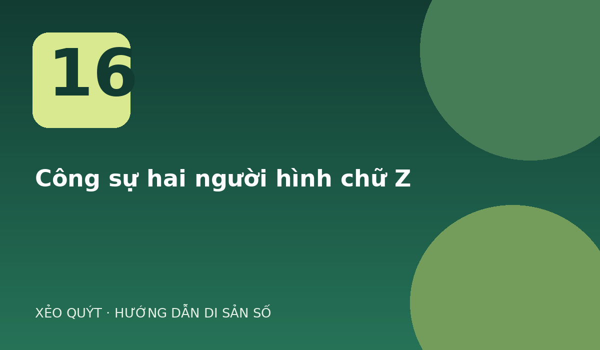 Công sự hai người hình chữ Z